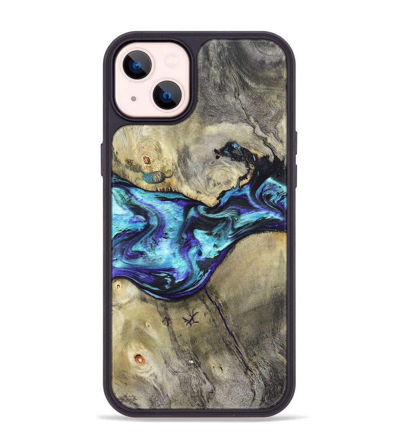 iPhone 14 Plus Wood Phone Case - Laylani (Purple, 823336)