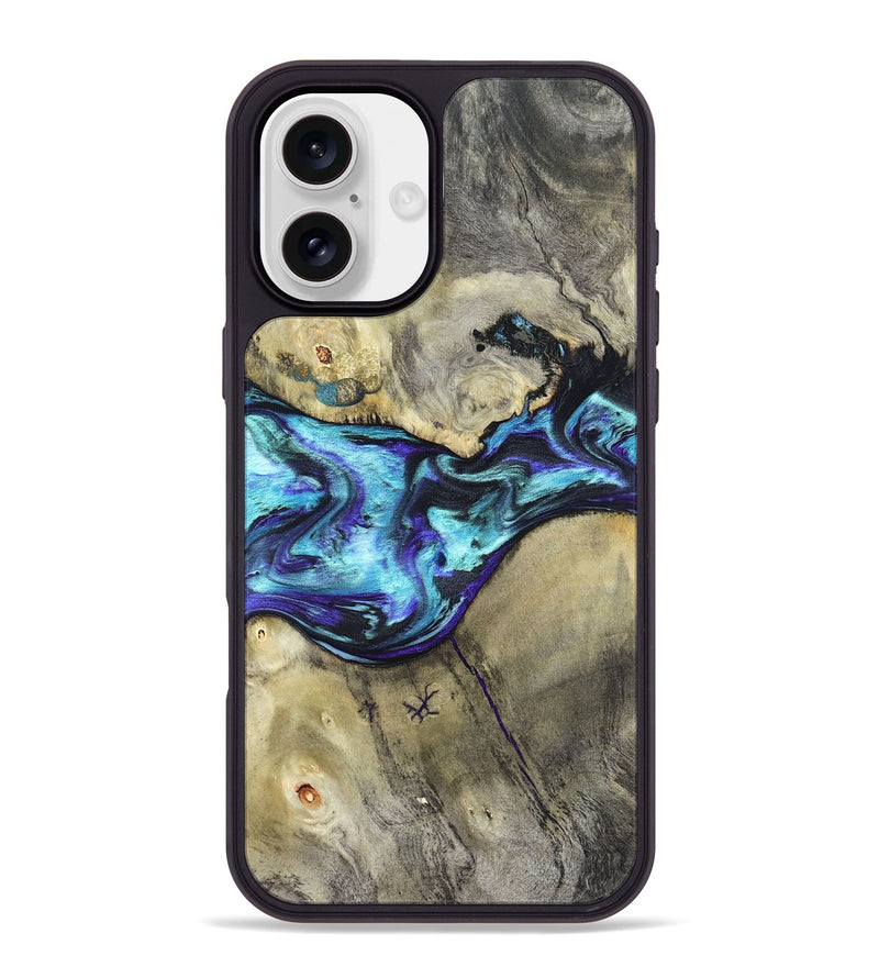 iPhone 16 Plus Wood Phone Case - Laylani (Purple, 823336)