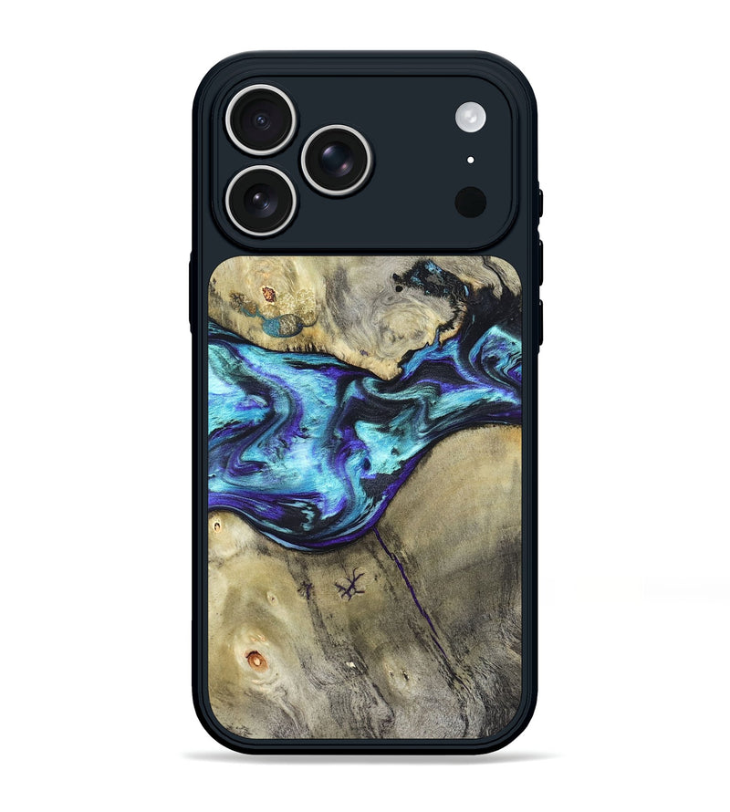 iPhone 17 Pro Max Wood Phone Case - Laylani (Purple, 823336)