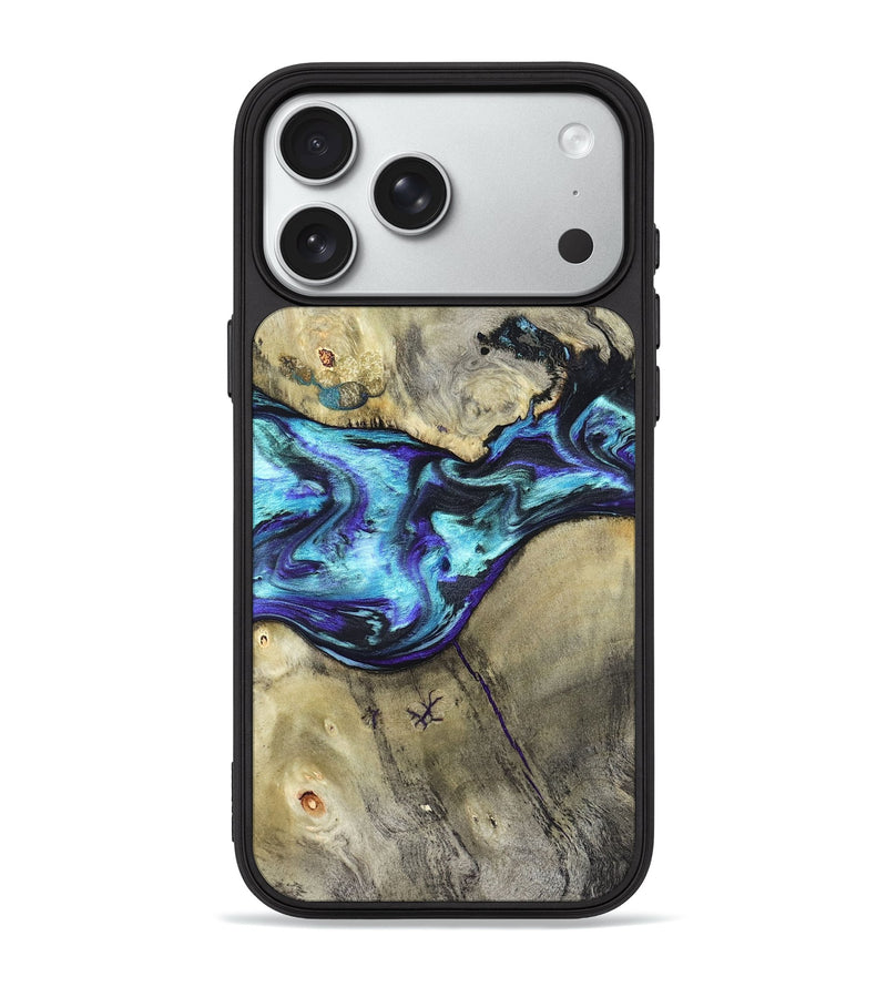 iPhone 18 Pro Max Wood Phone Case - Laylani (Purple, 823336)