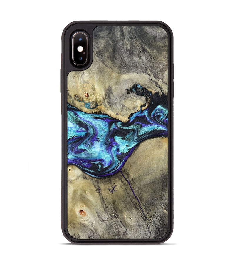 iPhone Xs Max Wood Phone Case - Laylani (Purple, 823336)