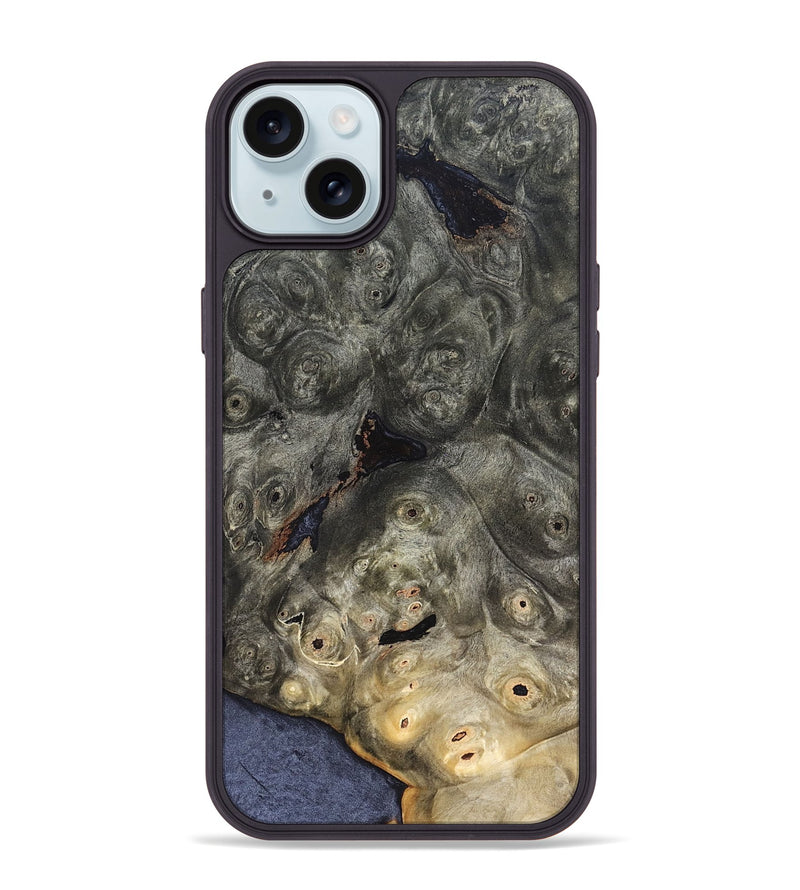 iPhone 15 Plus Wood Phone Case - Kyler (Wood Burl, 823339)