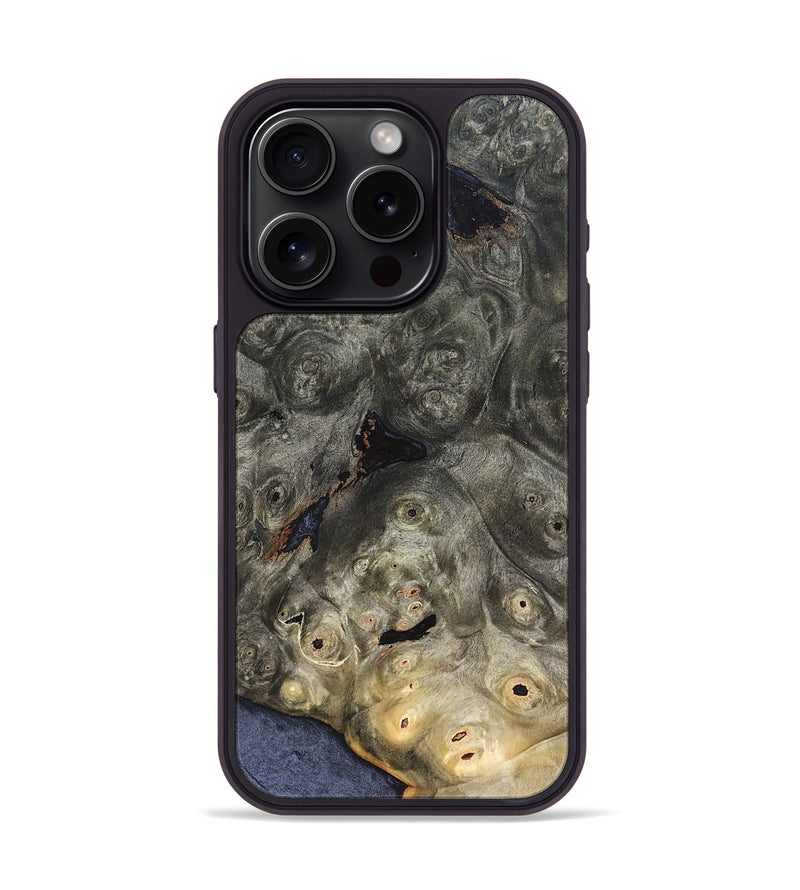 iPhone 15 Pro Wood Phone Case - Kyler (Wood Burl, 823339)