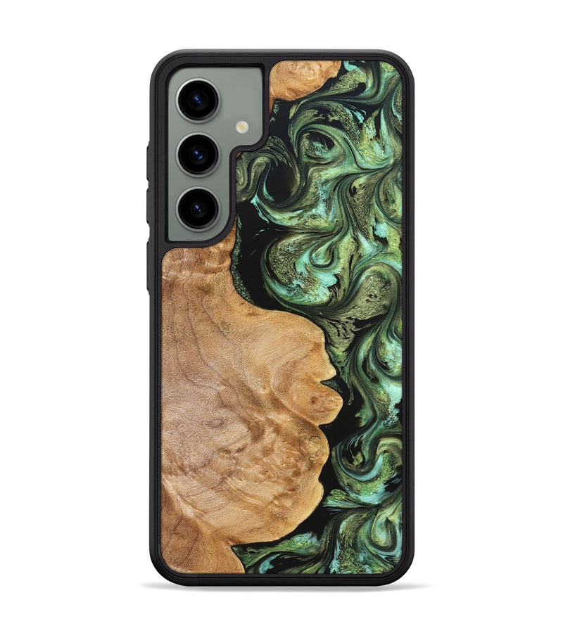 Galaxy S24 Plus Wood Phone Case - Cathy (Green, 823341)