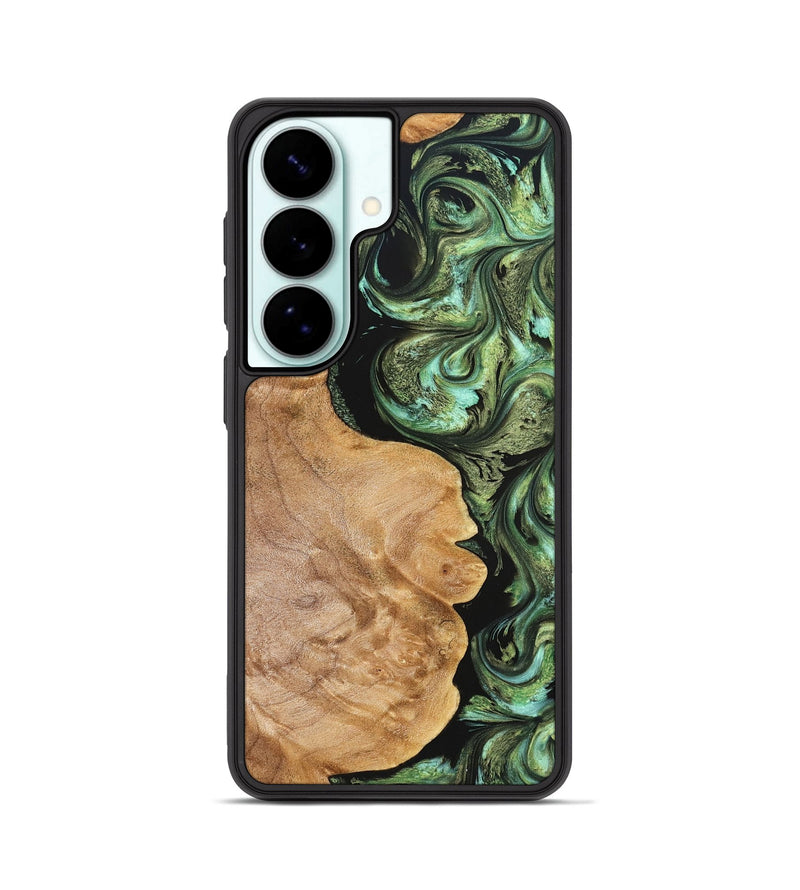 Galaxy S26 Wood Phone Case - Cathy (Green, 823341)