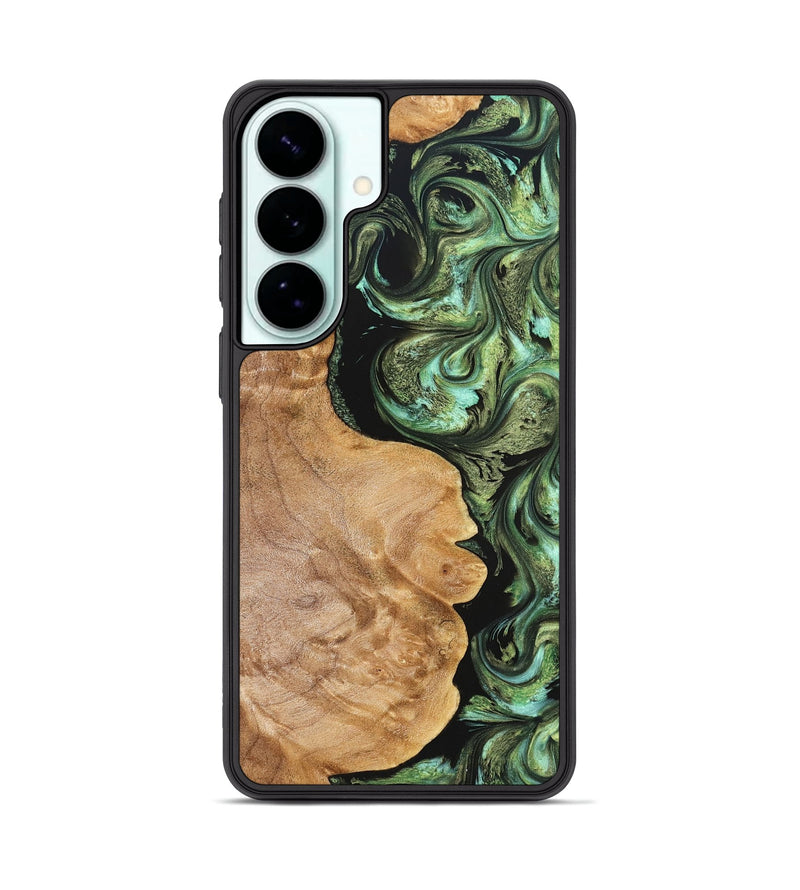 Galaxy S26 Plus Wood Phone Case - Cathy (Green, 823341)