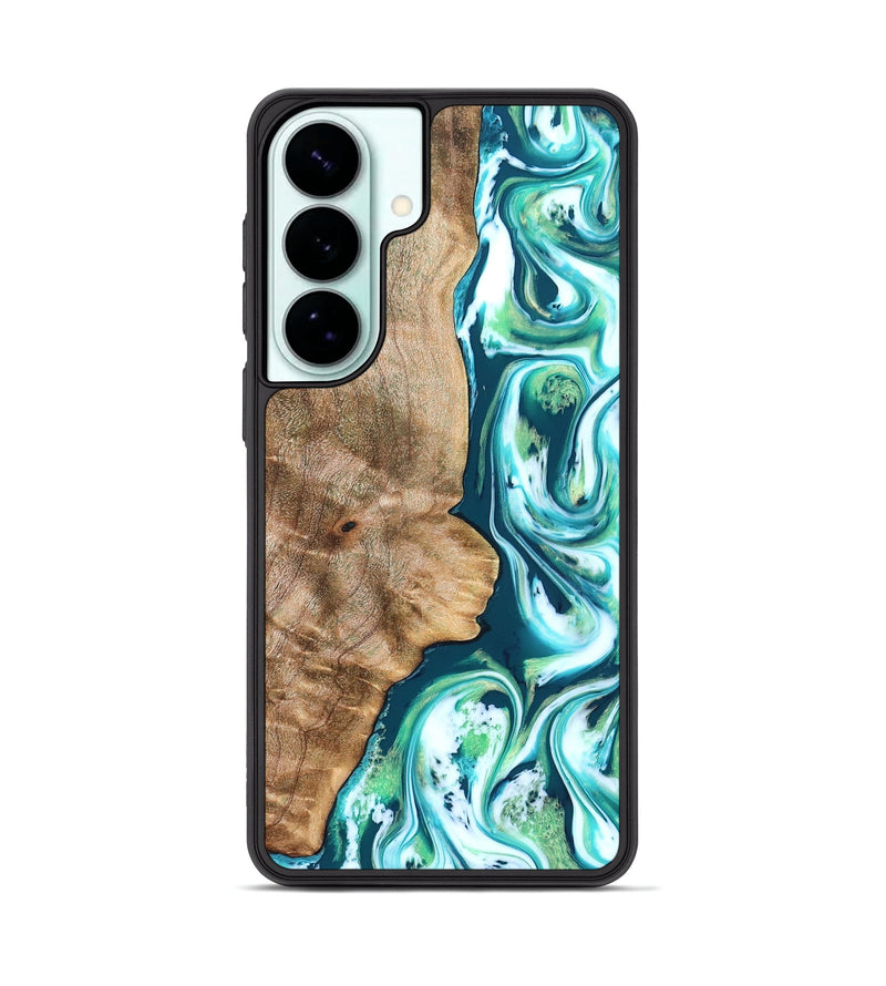 Galaxy S26 Plus Wood Phone Case - Avayah (Green, 823345)