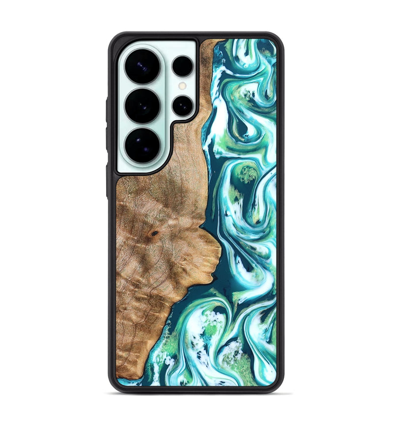 Galaxy S26 Ultra Wood Phone Case - Avayah (Green, 823345)