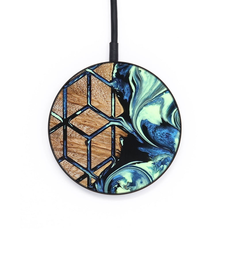 Circle Wood Wireless Charger - Lacie (Pattern, 823347)