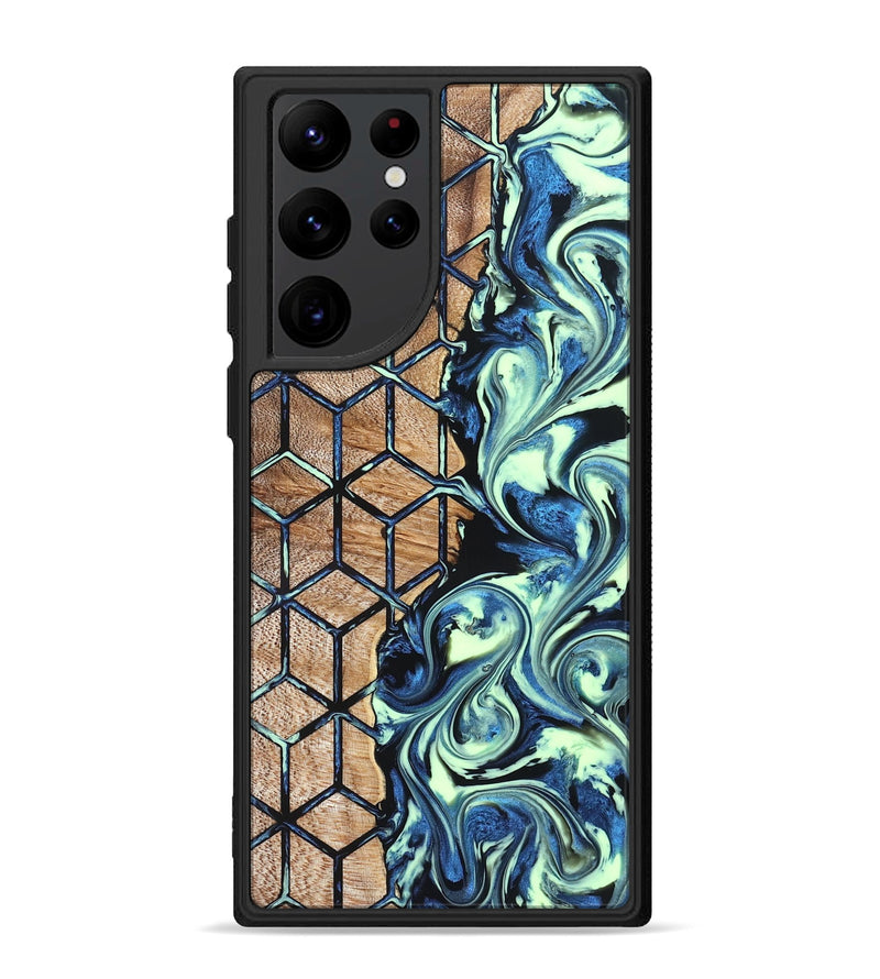 Galaxy S22 Ultra Wood Phone Case - Lacie (Pattern, 823347)