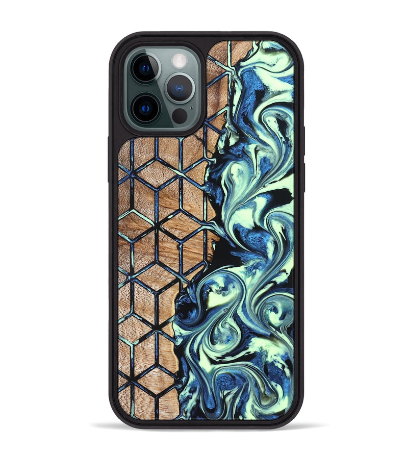 iPhone 12 Pro Max Wood Phone Case - Lacie (Pattern, 823347)