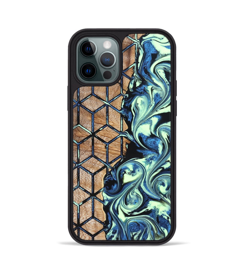 iPhone 12 Pro Wood Phone Case - Lacie (Pattern, 823347)