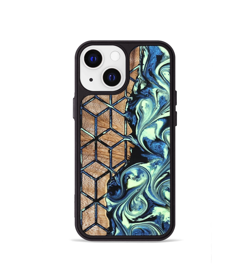 iPhone 13 mini Wood Phone Case - Lacie (Pattern, 823347)