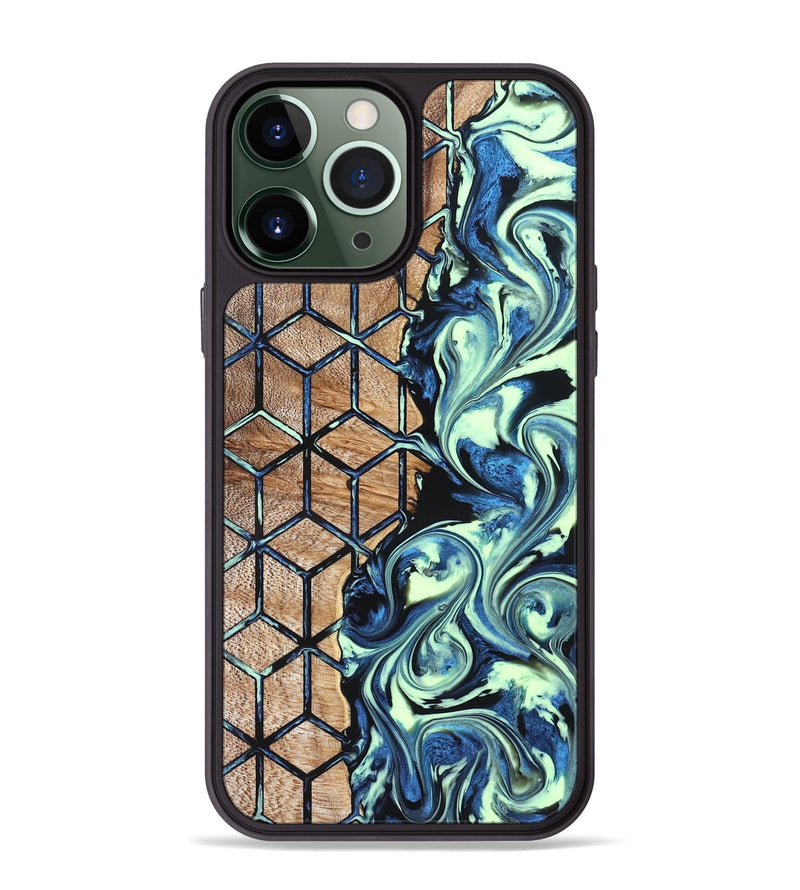 iPhone 13 Pro Max Wood Phone Case - Lacie (Pattern, 823347)