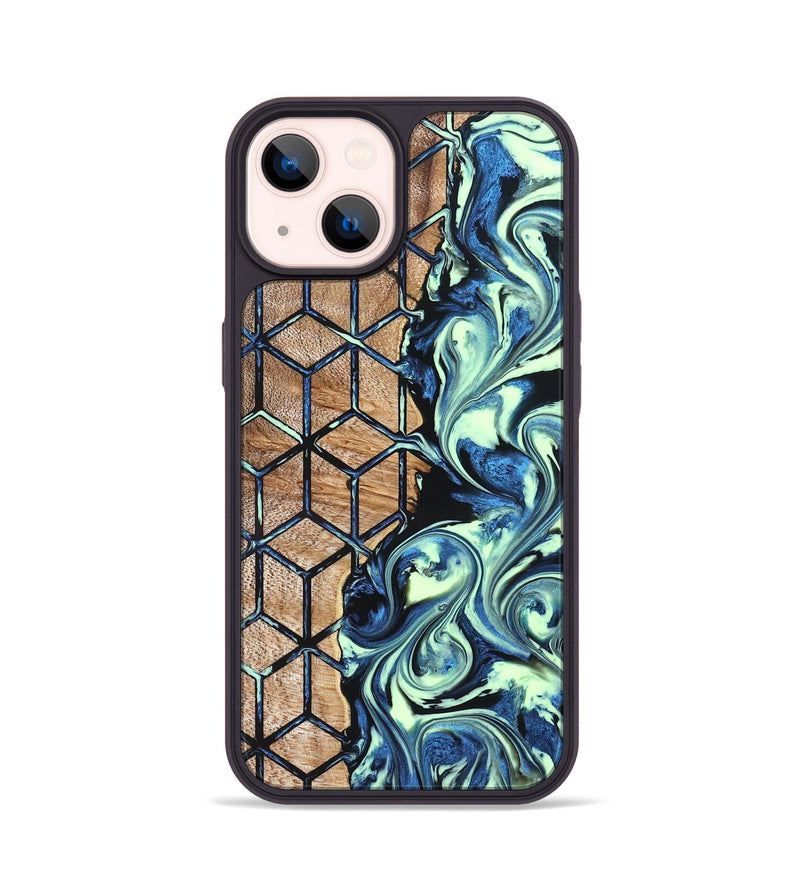 iPhone 14 Wood Phone Case - Lacie (Pattern, 823347)