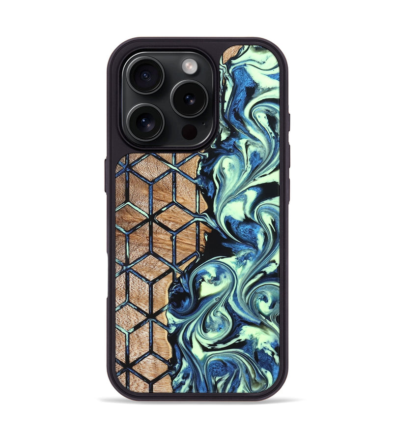 iPhone 16 Pro Wood Phone Case - Lacie (Pattern, 823347)