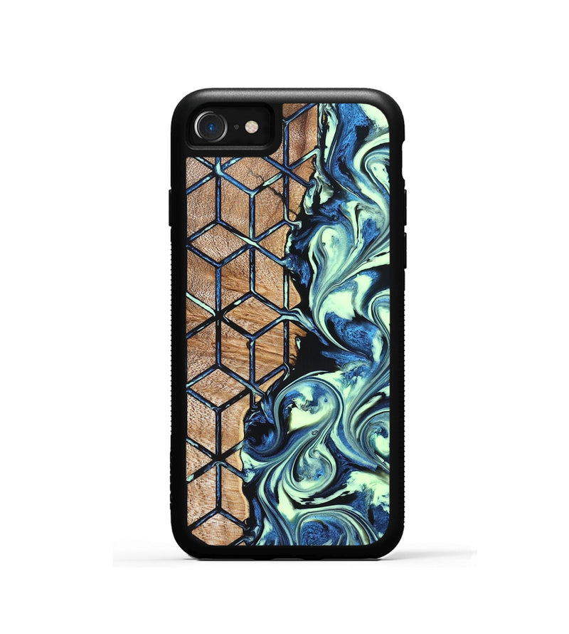 iPhone SE Wood Phone Case - Lacie (Pattern, 823347)
