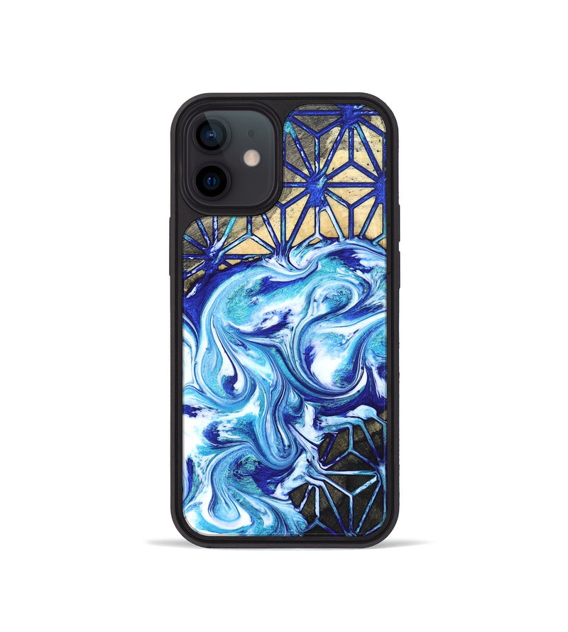 iPhone 12 mini Wood Phone Case - Carolyn (Pattern, 823348)