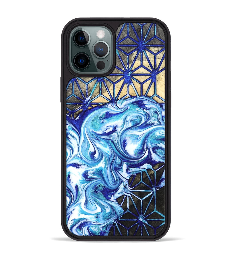 iPhone 12 Pro Max Wood Phone Case - Carolyn (Pattern, 823348)