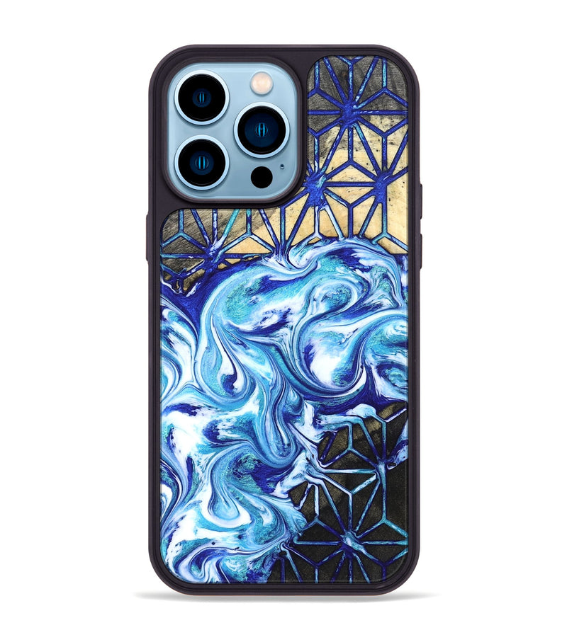 iPhone 14 Pro Max Wood Phone Case - Carolyn (Pattern, 823348)