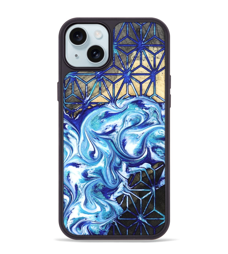 iPhone 15 Plus Wood Phone Case - Carolyn (Pattern, 823348)