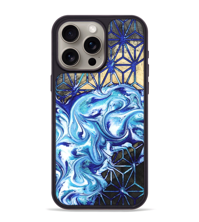 iPhone 15 Pro Max Wood Phone Case - Carolyn (Pattern, 823348)