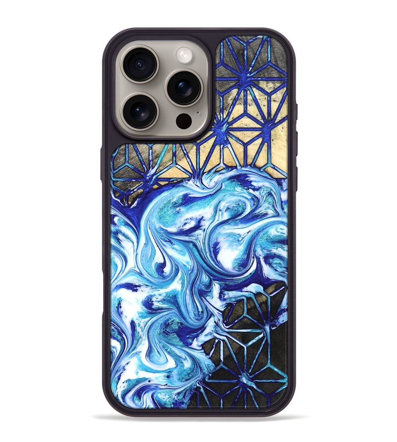 iPhone 16 Pro Max Wood Phone Case - Carolyn (Pattern, 823348)