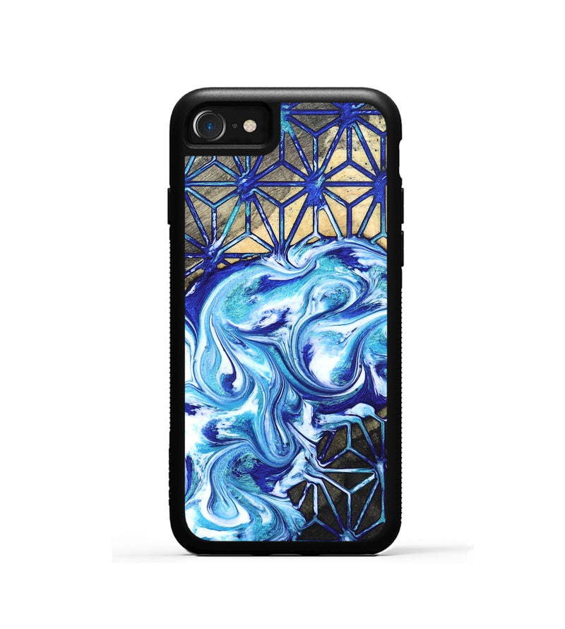 iPhone SE Wood Phone Case - Carolyn (Pattern, 823348)