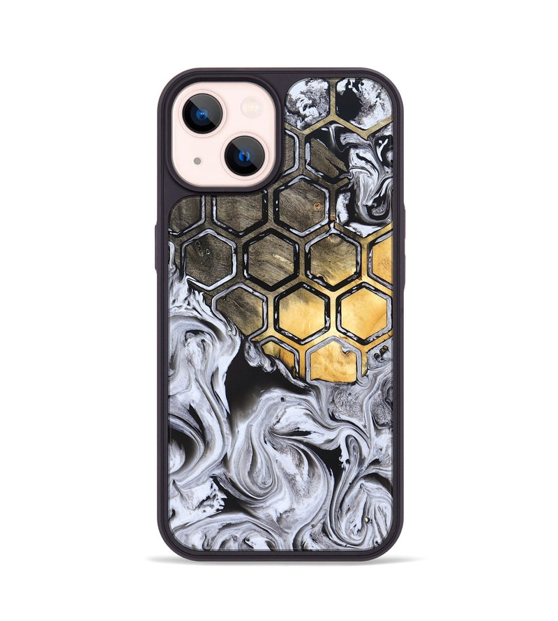 iPhone 14 Wood Phone Case - Kallie (Pattern, 823350)