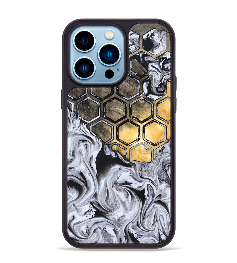 iPhone 14 Pro Max Wood Phone Case - Kallie (Pattern, 823350)