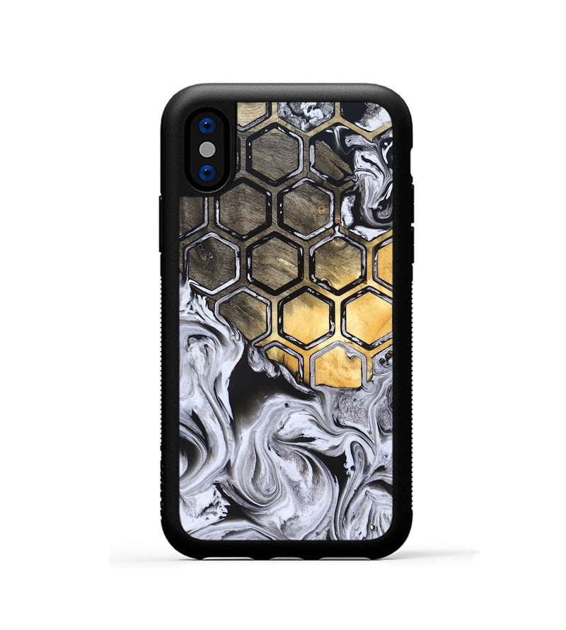 iPhone Xs Wood Phone Case - Kallie (Pattern, 823350)