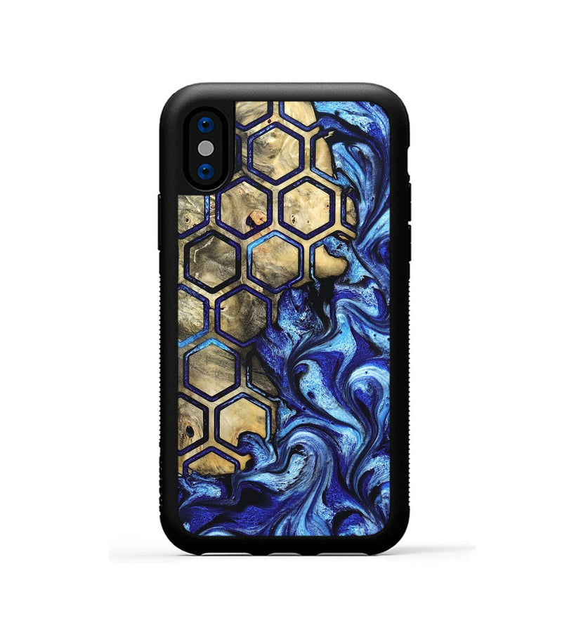 iPhone Xs Wood Phone Case - Lum (Pattern, 823351)