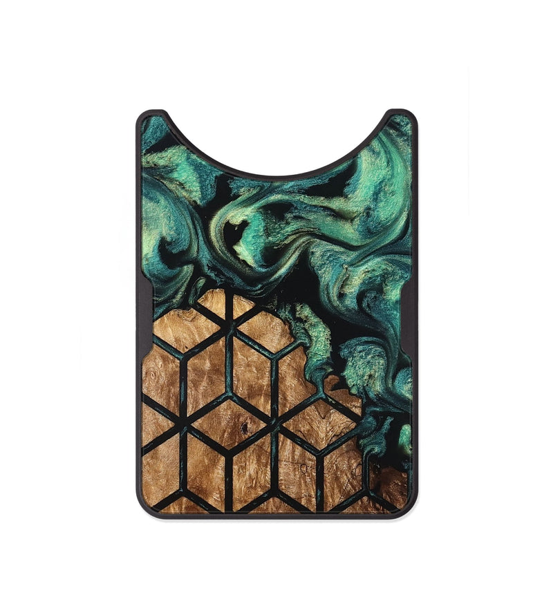 Alloy Wood Wallet - Brenda (Pattern, 823352)