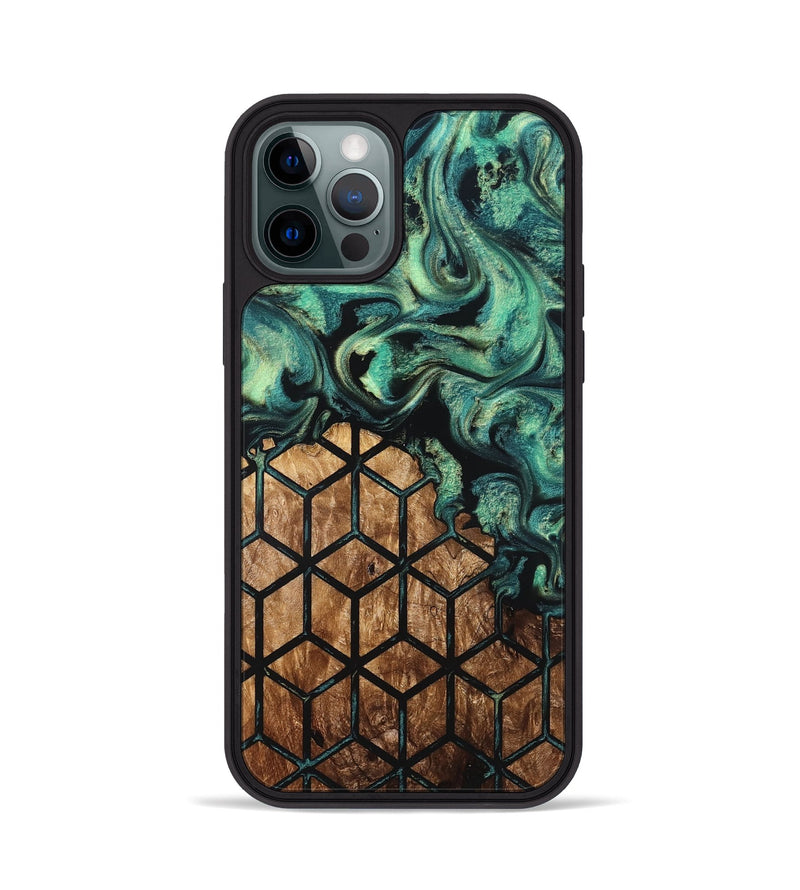 iPhone 12 Pro Wood Phone Case - Brenda (Pattern, 823352)