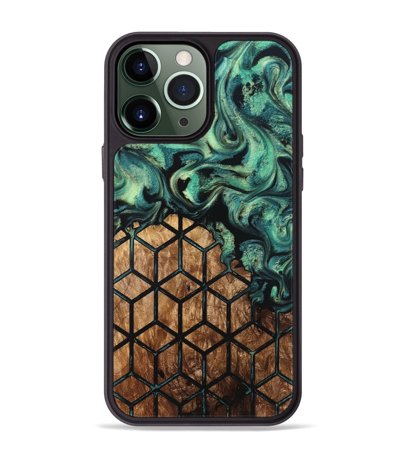 iPhone 13 Pro Max Wood Phone Case - Brenda (Pattern, 823352)