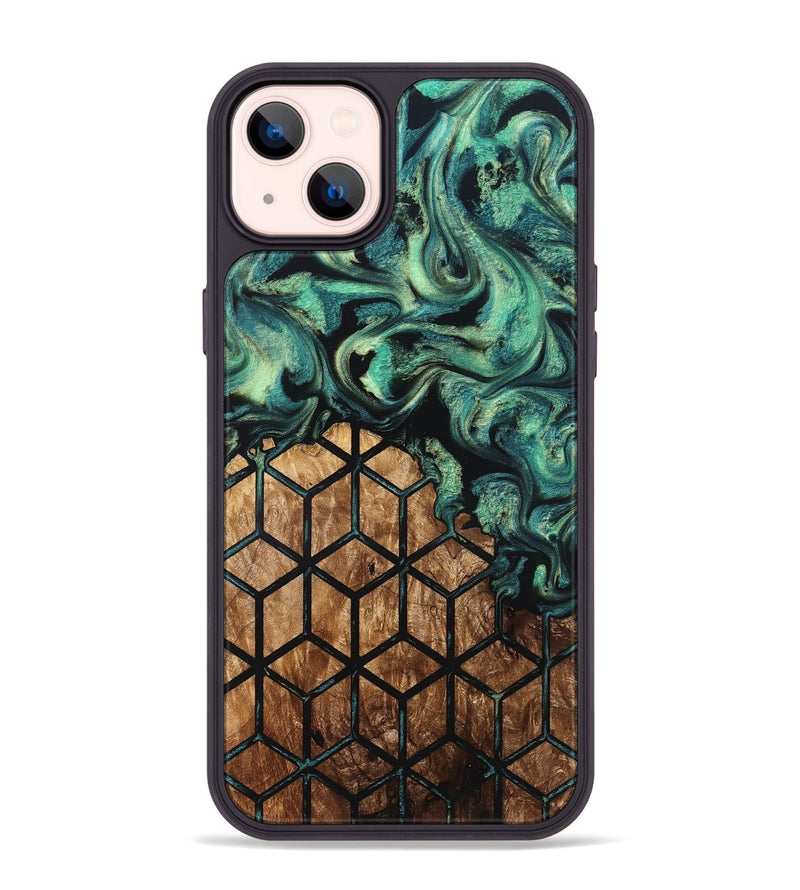 iPhone 14 Plus Wood Phone Case - Brenda (Pattern, 823352)