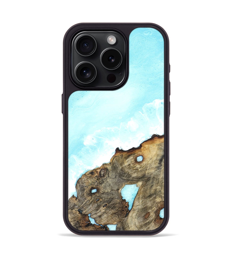 iPhone 15 Pro Wood Phone Case - Aden (Coastal, 823357)