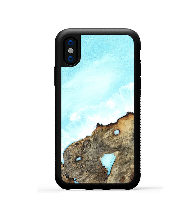 iPhone Xs Wood Phone Case - Aden (Coastal, 823357)