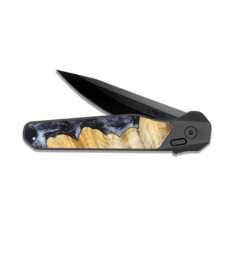 EDC Dark Slate Wood Pocket Knife - Jagger (Cosmos, 823360)