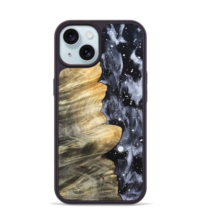 iPhone 15 Wood Phone Case - Jagger (Cosmos, 823360)