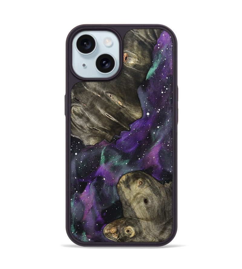 iPhone 15 Wood Phone Case - Rosetta (Cosmos, 823361)