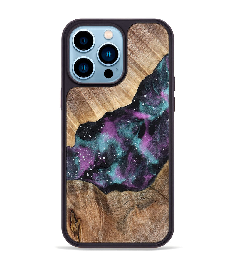 iPhone 14 Pro Max Wood Phone Case - Cristal (Cosmos, 823362)