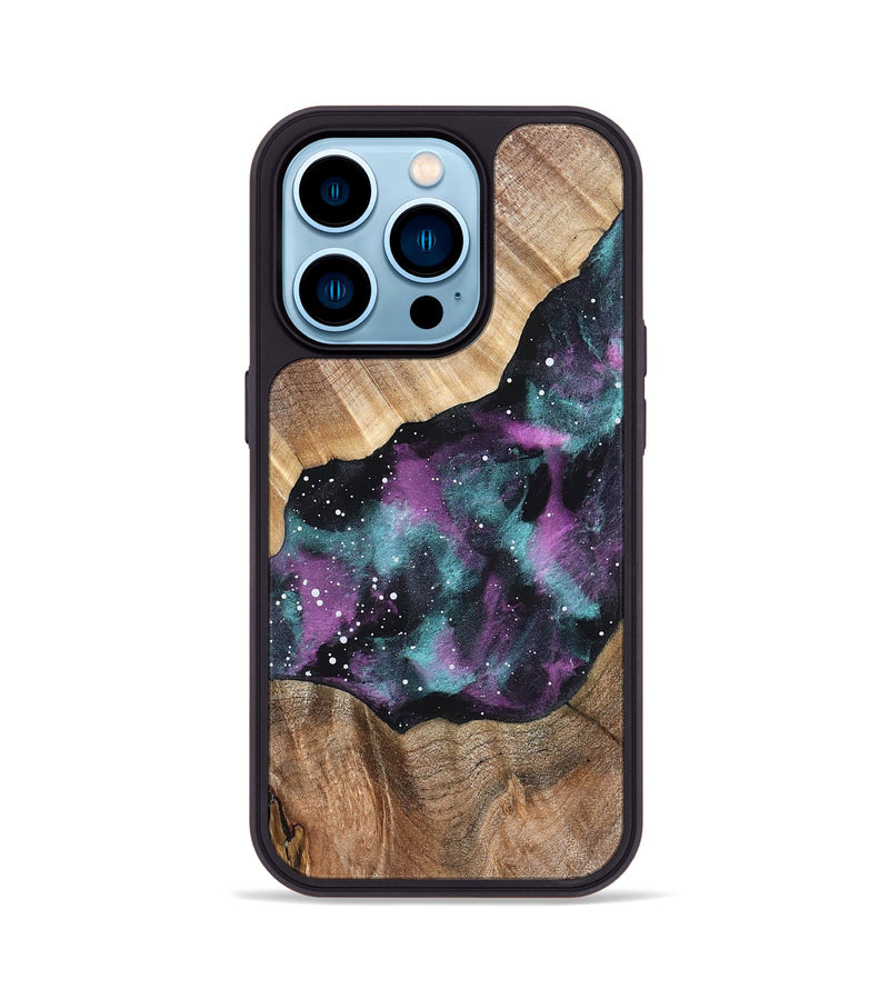 iPhone 14 Pro Wood Phone Case - Cristal (Cosmos, 823362)