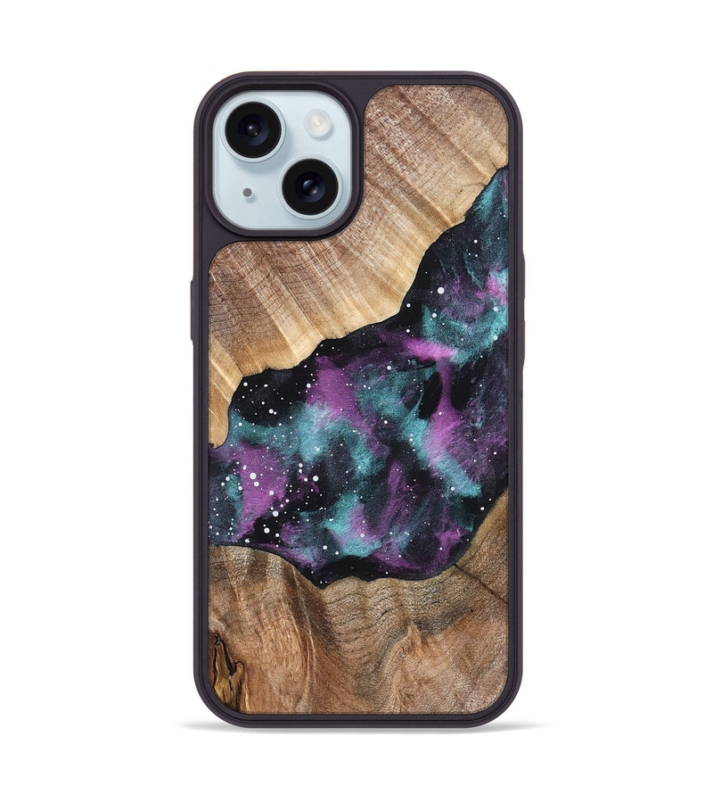 iPhone 15 Wood Phone Case - Cristal (Cosmos, 823362)