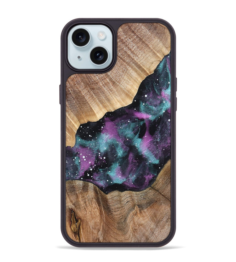 iPhone 15 Plus Wood Phone Case - Cristal (Cosmos, 823362)