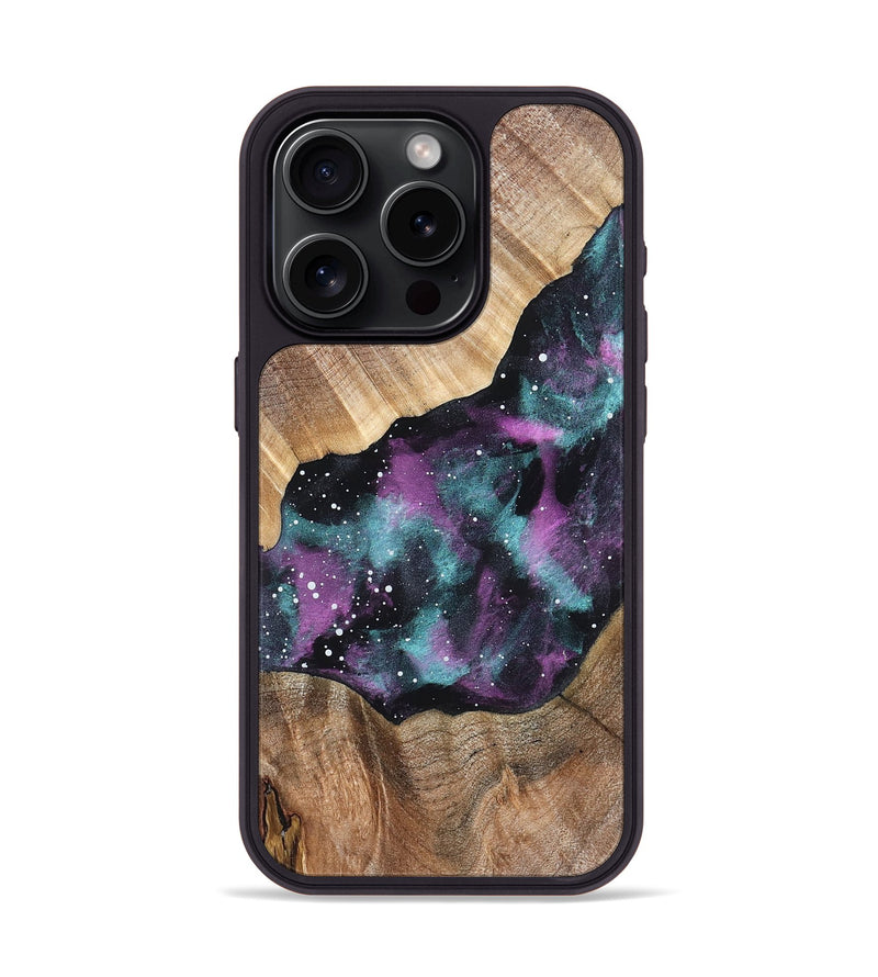 iPhone 15 Pro Wood Phone Case - Cristal (Cosmos, 823362)