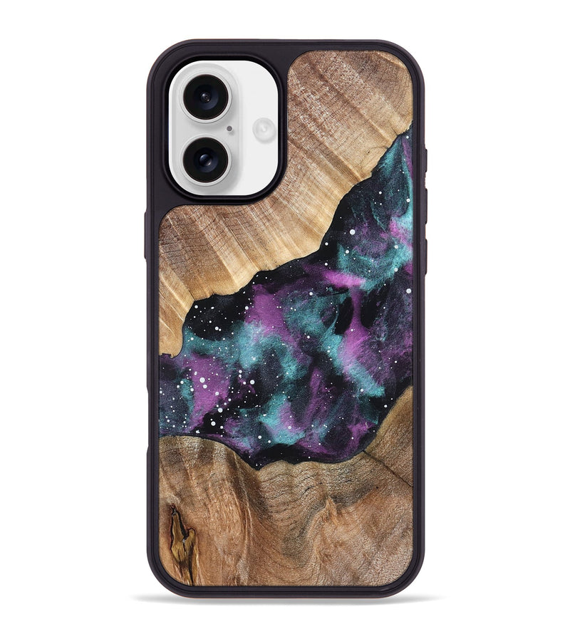 iPhone 16 Plus Wood Phone Case - Cristal (Cosmos, 823362)