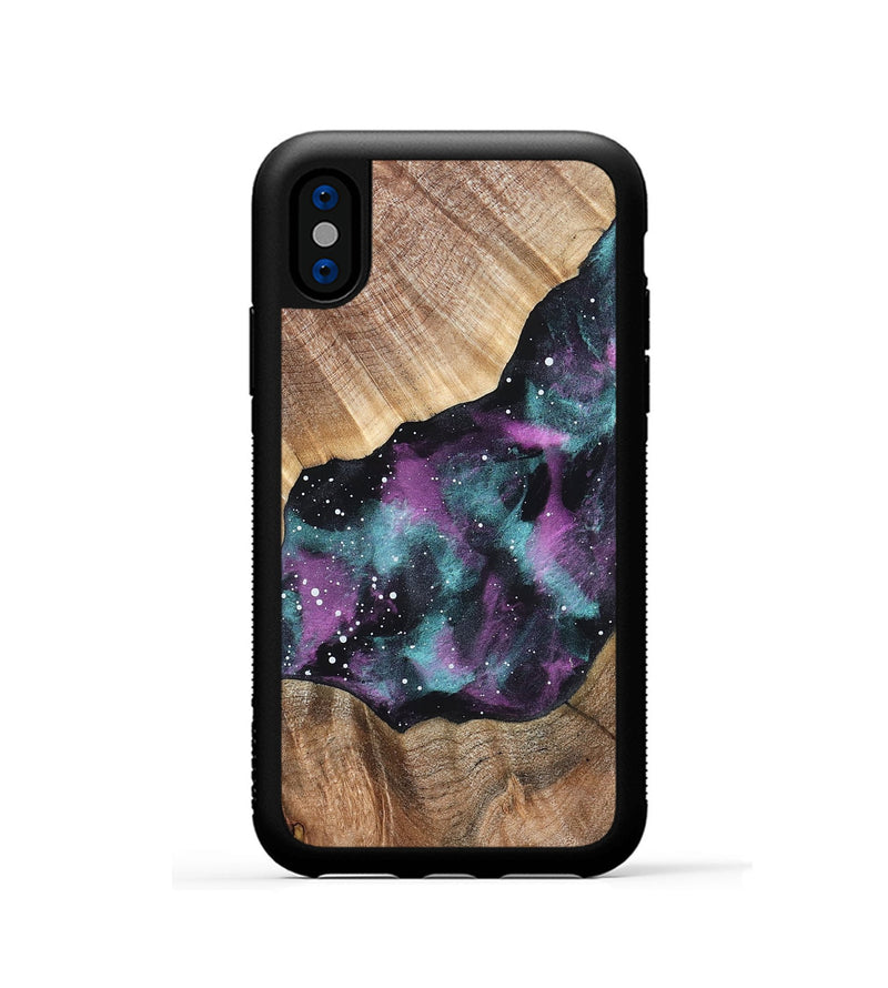 iPhone Xs Wood Phone Case - Cristal (Cosmos, 823362)