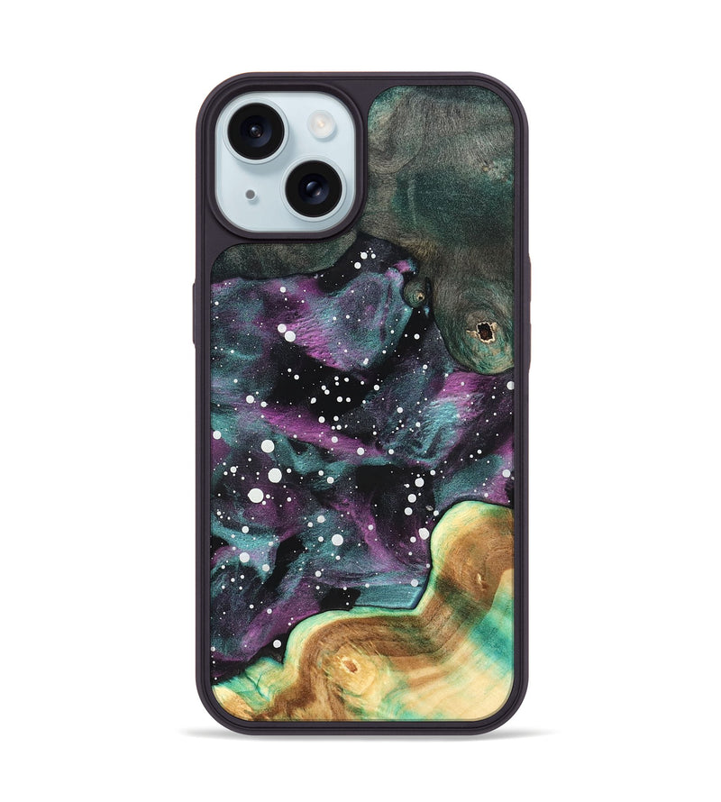 iPhone 15 Wood Phone Case - Darien (Cosmos, 823365)