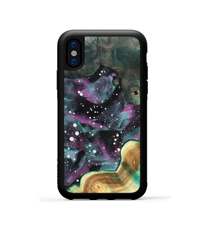 iPhone Xs Wood Phone Case - Darien (Cosmos, 823365)